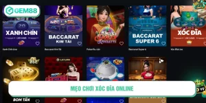 Mẹo Chơi Xóc Đĩa Online Chuẩn Tại Gem88 Đảm Bảo Thắng Lớn mẹo chơi xóc đĩa online